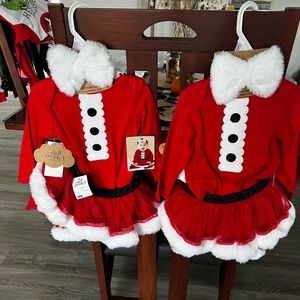 Infant girl Christmas outfit
